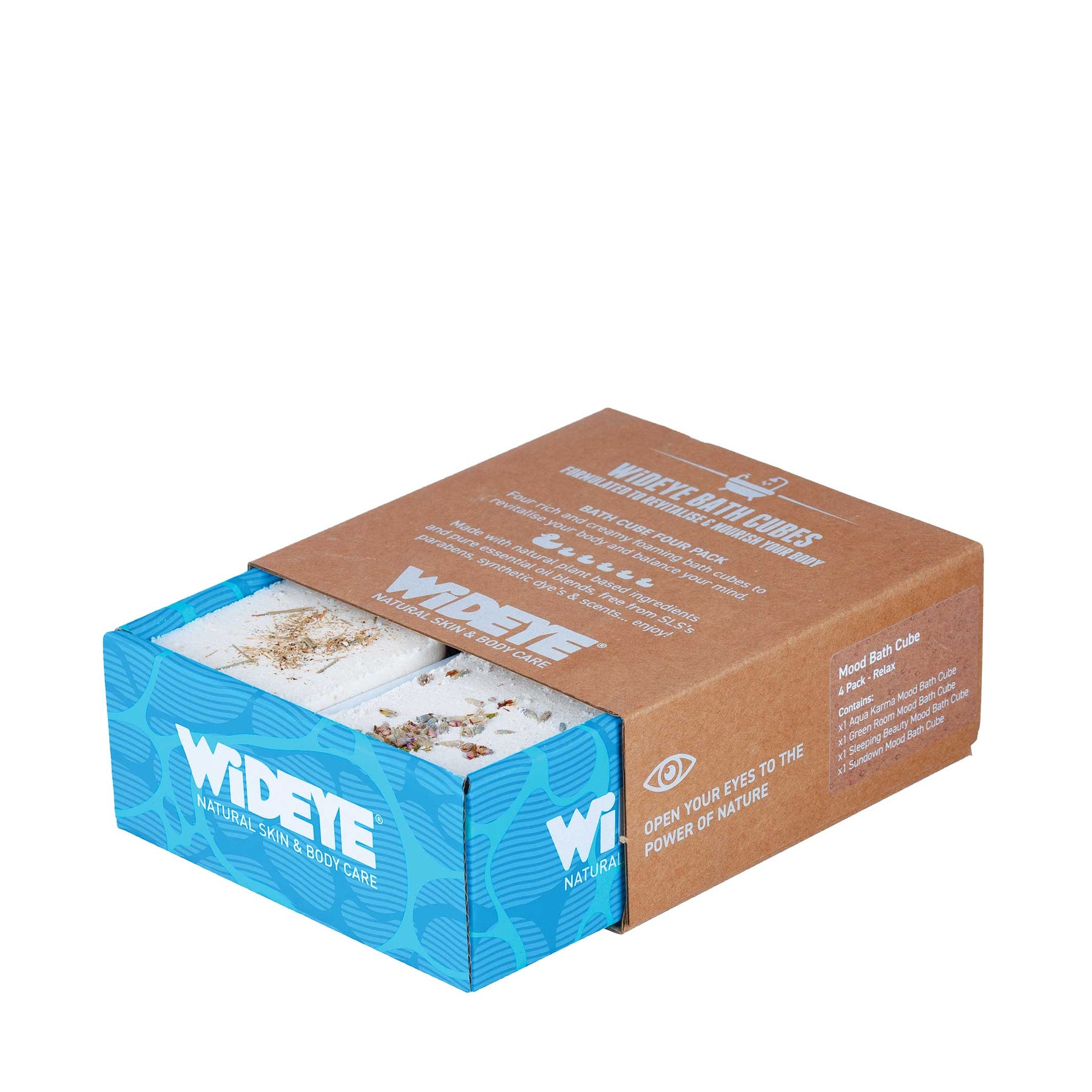 Relaxing Mood Bath Cube Gift Set | Foaming Bubble Bath Bomb | WiDEYE