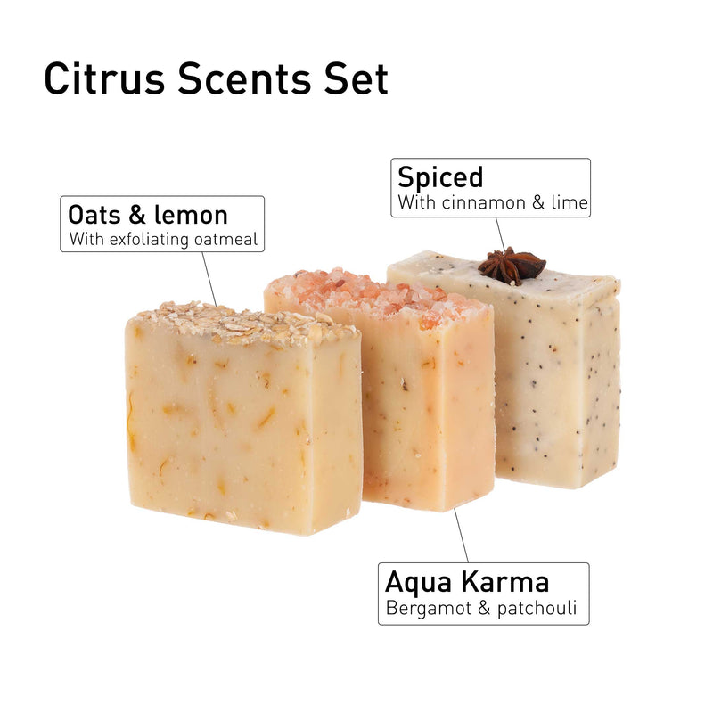 Natural Soap Welcome Pack | 3 Bars