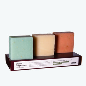 Winter Fragrances Soap Bar 3-Pack