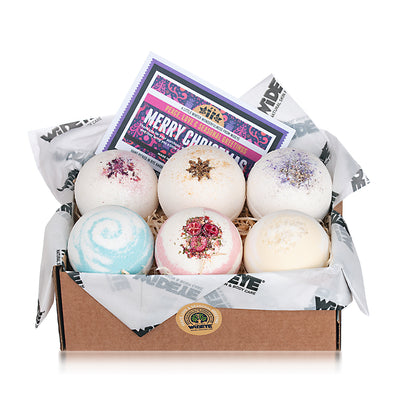 Festive Mixed Bath Bomb Gift Box - WiDEYE