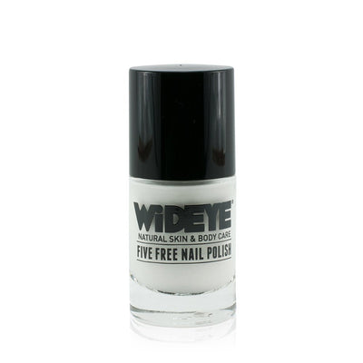 French White nail varnish in glass bottle by WiDEYE.