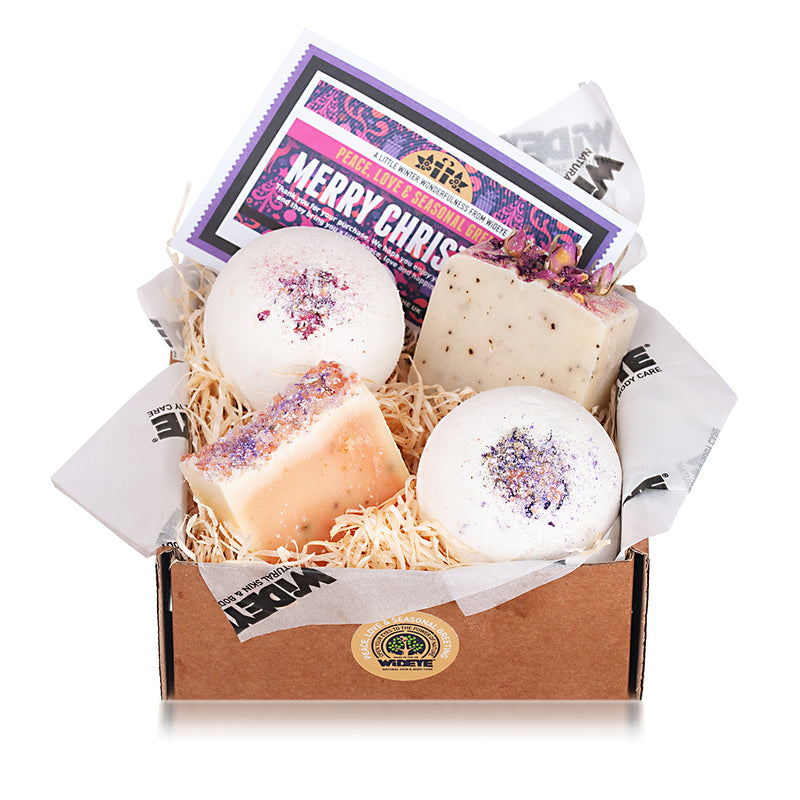 Frosty Soap & Bath Bomb Gift Box - WiDEYE