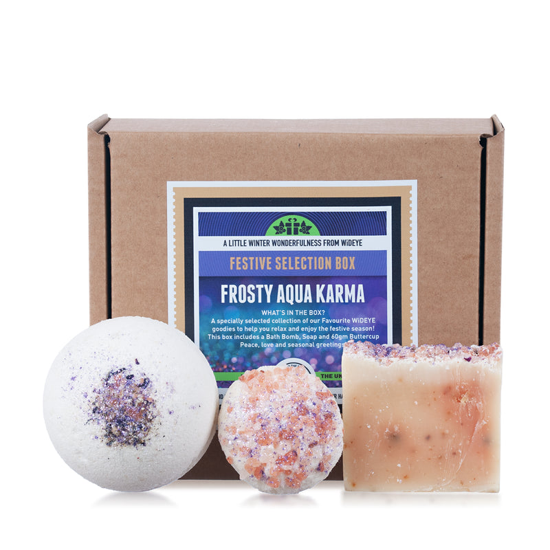 Frosty Aqua Karma Festive Selection Gift Box - WiDEYE