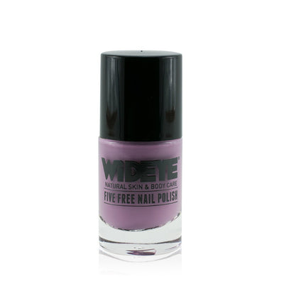 Mauve nail polish in glass bottle by WiDEYE.