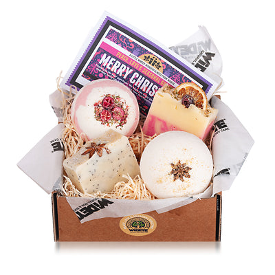 Spiced Soap & Bath Bomb Gift Box - WiDEYE